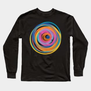 Rainbow pride abstract colourful Long Sleeve T-Shirt